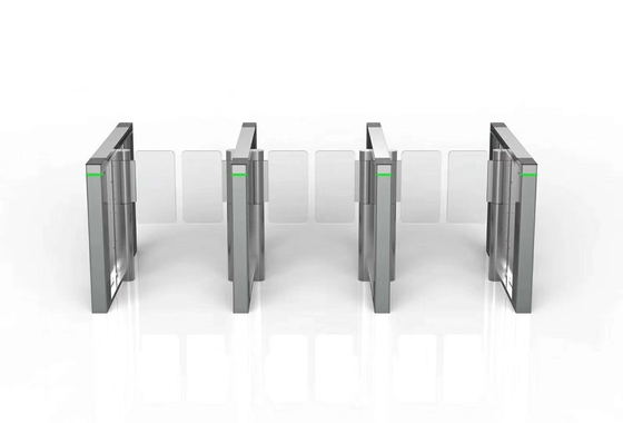 RFID Swing Automatic Boom Barrier Gate QR Barcode Anti-Breakthrough