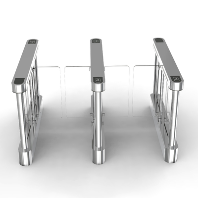 RFID Swing Automatic Boom Barrier Gate QR Barcode Anti-Breakthrough