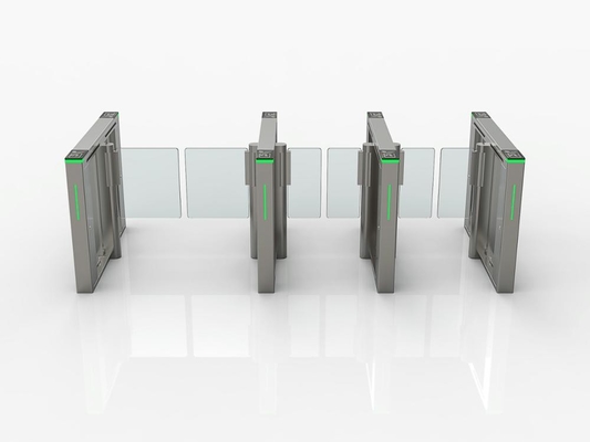 SUS304 Security Turnstile Gate IP54 ปิดอัตราด้วยการ์ดรีดเดอร์