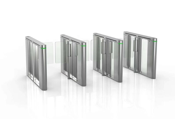 RFID Swing Automatic Boom Barrier Gate QR Barcode Anti-Breakthrough